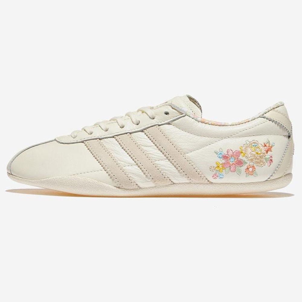 adidas x Liberty London Tokyo exclusive Floral Embroidered Leather Sneakers - Picture 2 of 6